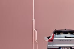 Volvo XC40 Recharge P8 AWD in Glacier Silver