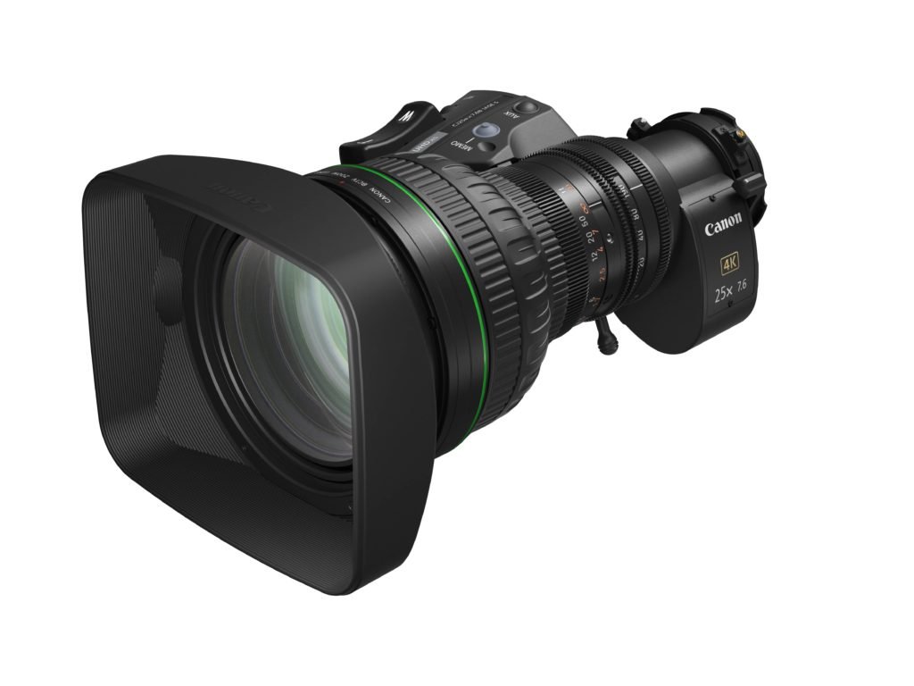 Canon amplia linha de lentes de zoom portáteis para câmeras de broadcast 4K