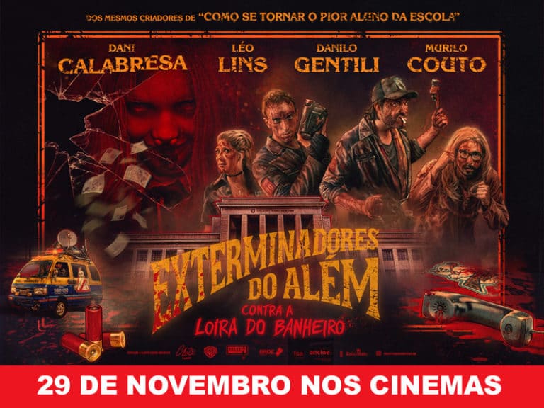 Os Exterminadores do Além Contra a Loira do Banheiro - Cineplaneta
