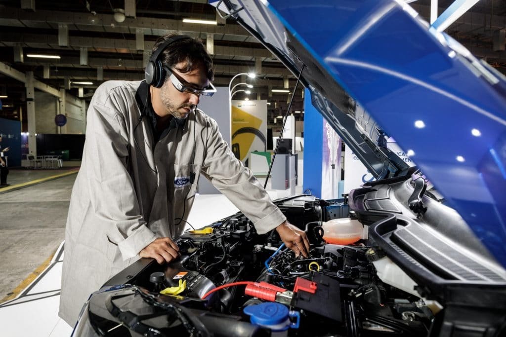 Ford será a primeira na América Latina a usar a realidade aumentada em serviços pós-venda