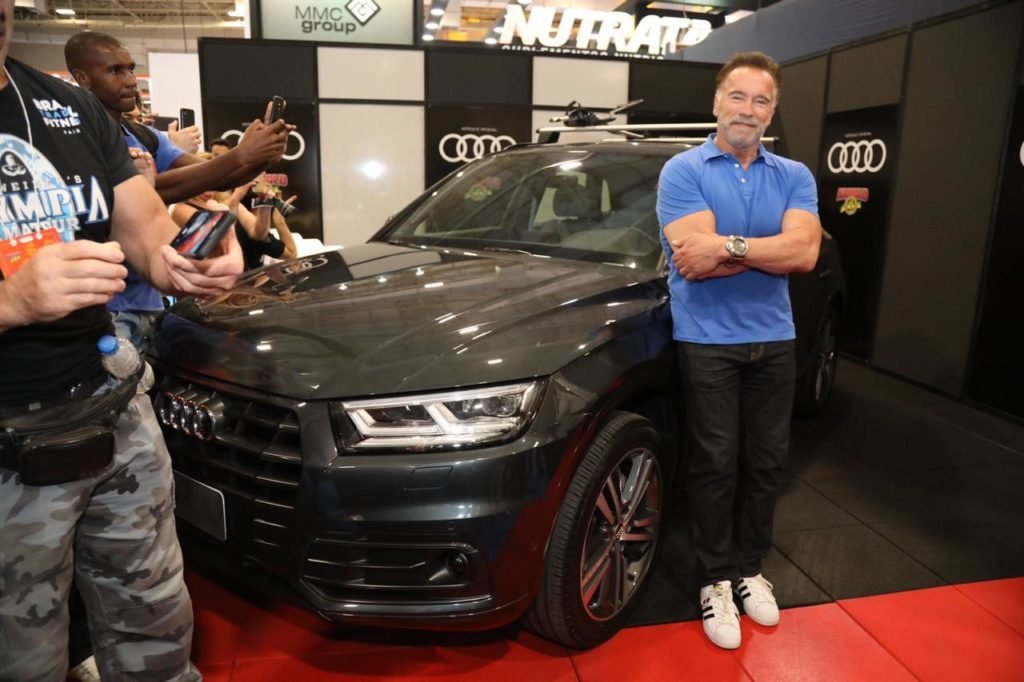 Audi Q5 Security é o carro oficial do Arnold Schwarzenegger no Brasil