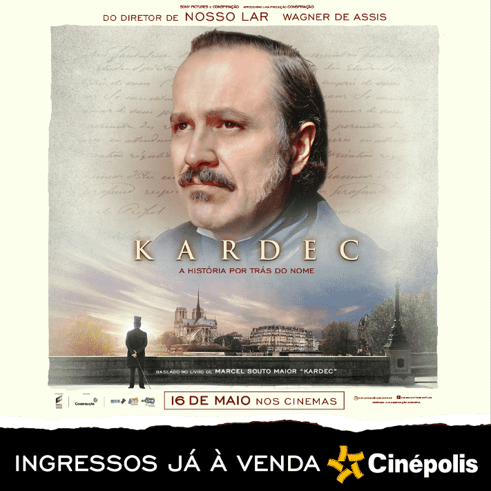 CINÉPOLIS ANUNCIA PRÉ-VENDA DO DRAMA KARDEC