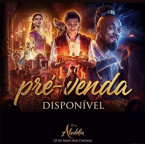 Cinépolis anuncia pré-venda de Aladdin,