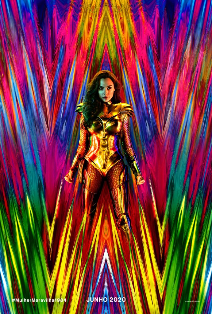 Mulher-Maravilha 1984 ganha arte oficial