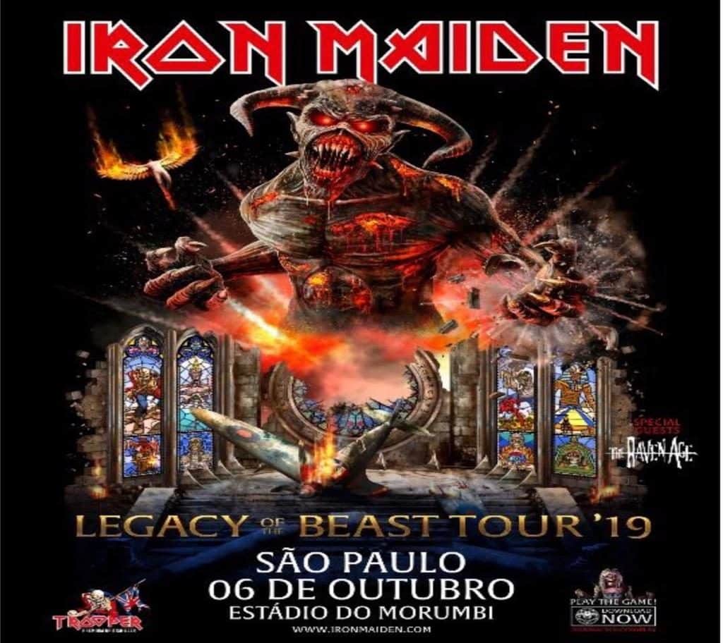 how de Iron Maiden em São Paulo terá camarote all inclusive com diversas regalias