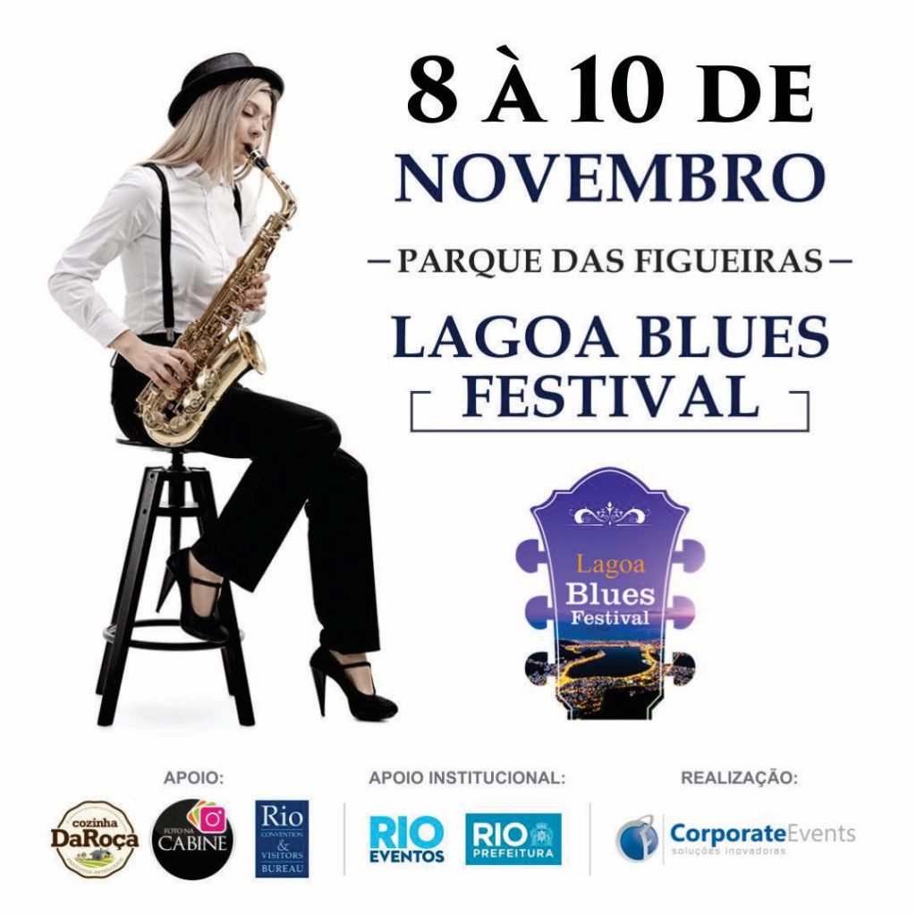 Lagoa recebe neste fim de semana mais de 10 shows gratuitos de blues 