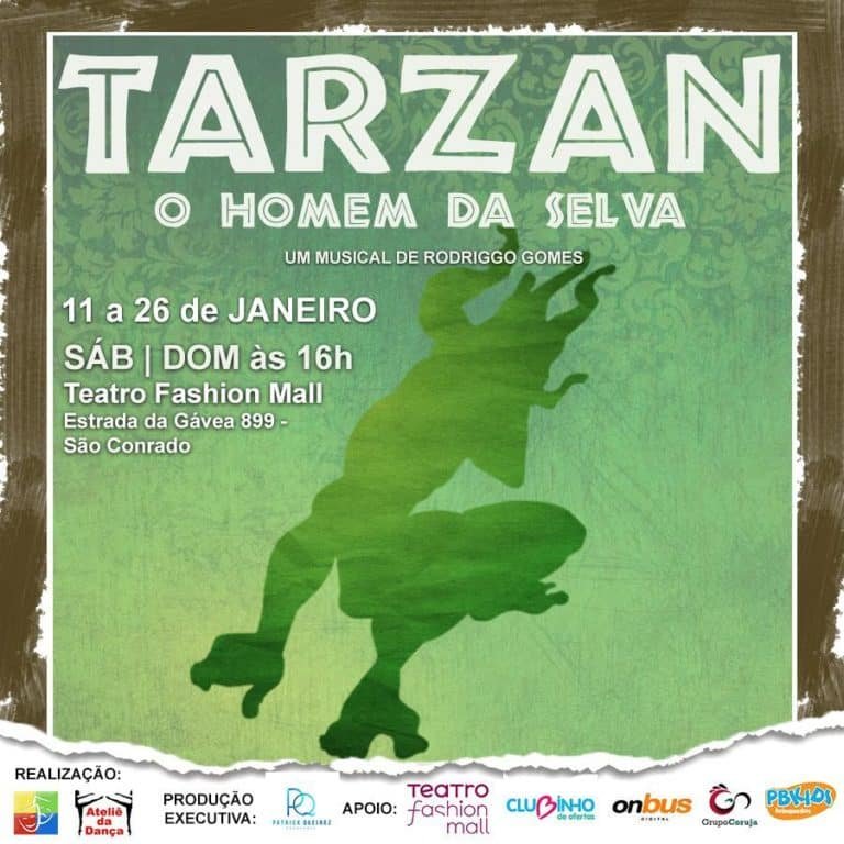 Tarzan – O Homem da Selva – Um Musical de Rodriggo Gomes