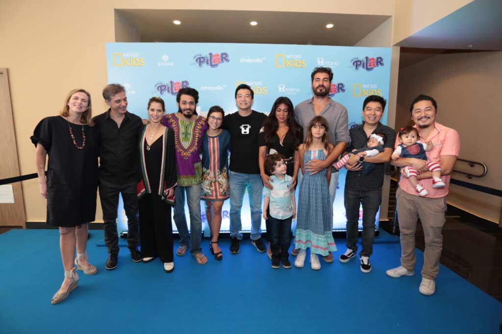 Diário de Pilar fotos da pré-estreia de São Paulo