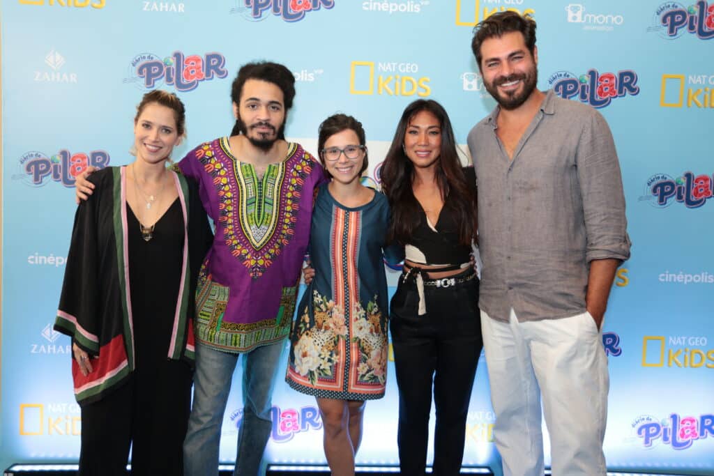 Diário de Pilar fotos da pré-estreia de São Paulo