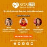 Solidariedade reúne famosos na ‘Super Live SOS Famílias do Sertão’