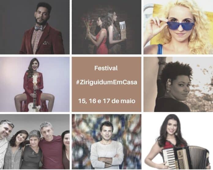 Oitava edição do Festival #ZiriguidumEmCasa de sexta a domingo