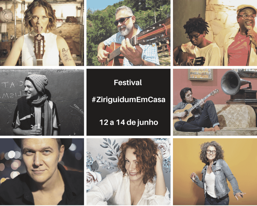 Festival #ZiriguidumEmCasa apresenta sua décima edição