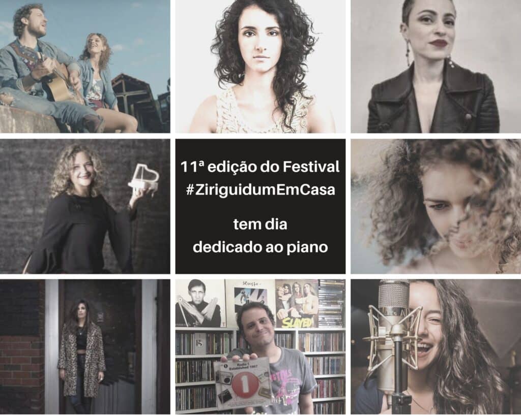 11ª edição do Festival #ZiriguidumEmCasa tem dia dedicado ao piano