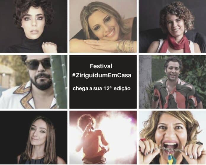 Festival #ZiriguidumEmCasa chega a sua 12ª edição