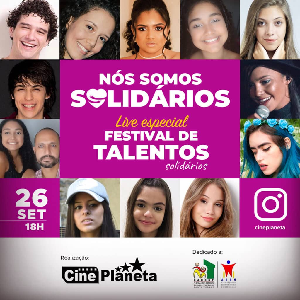Primeira edição do Festival de Talentos Solidários Cineplaneta