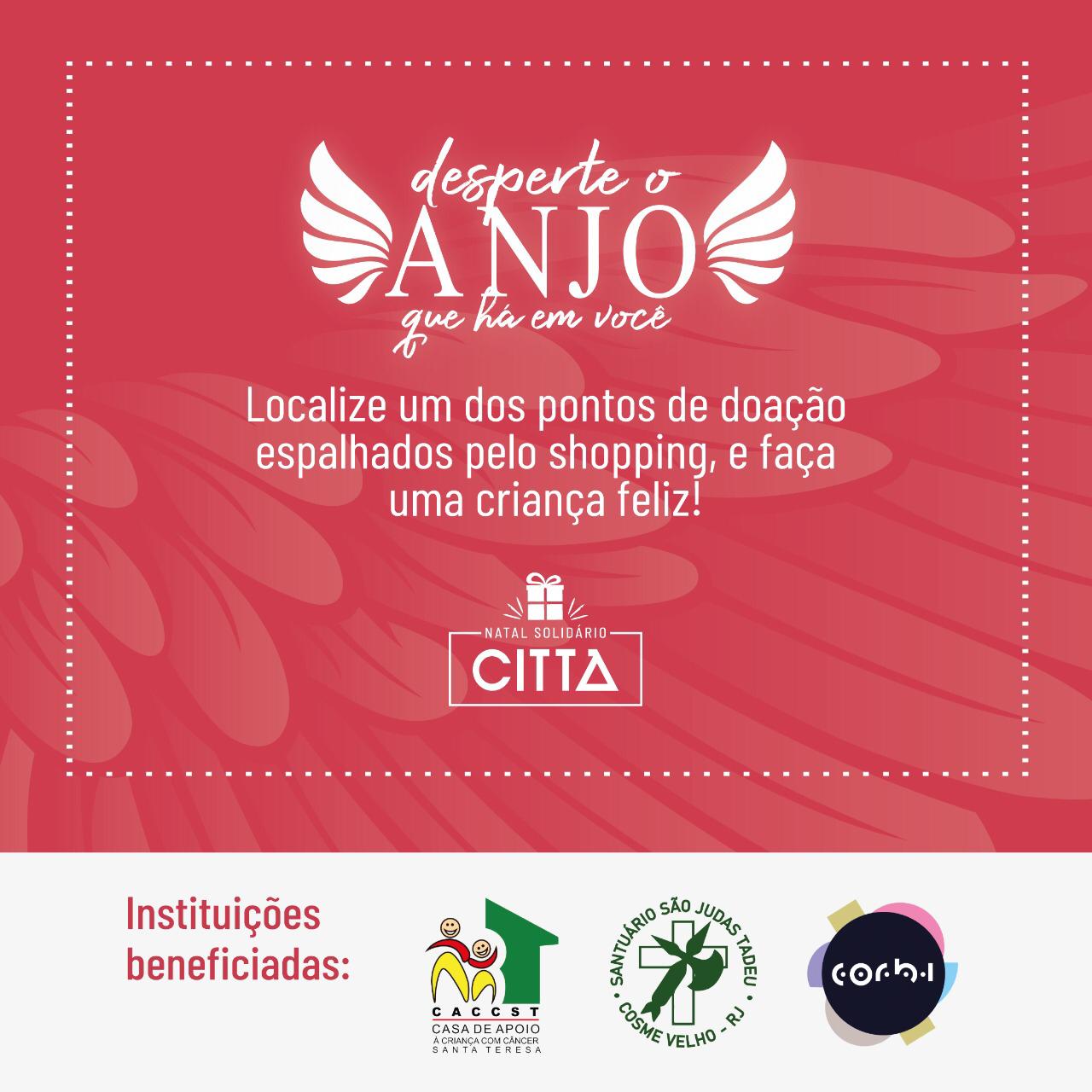 Decoração do Città Office Mall se transforma em Doação!