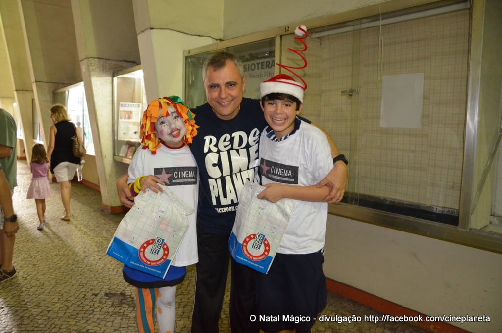 Fotos recordando Julia Klein no Cineplaneta