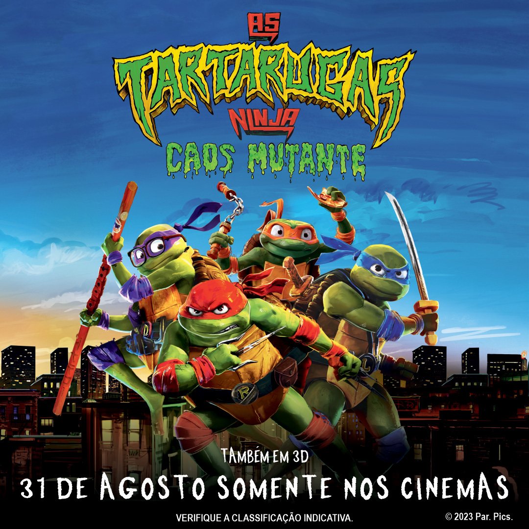 As Tartarugas Ninja: Caos Mutante está entre as estreias da semana nos  cinemas - Mundo Conectado