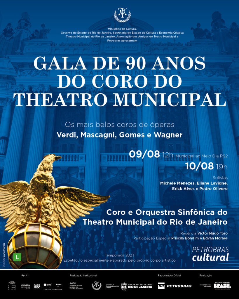 Theatro Municipal do Rio de Janeiro celebra os 90 anos do Coro