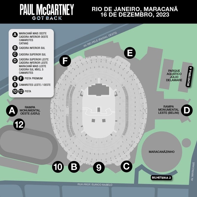 He is Back! Paul McCartney se apresenta no hoje Maracanã 