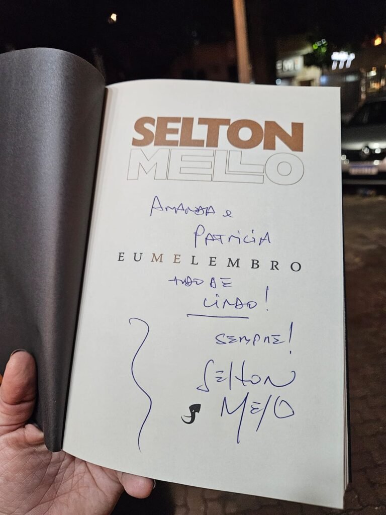 Selton Mello lança sua autobiografia no Rio de Janeiro 