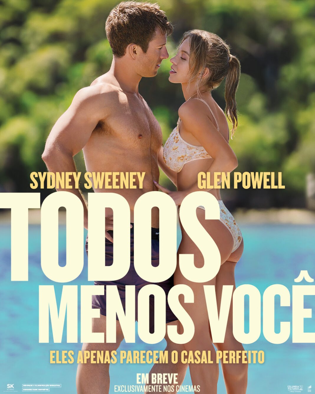 “Todos menos Você”: nova comédia, com Sydney Sweeney e Glen Powell, chega amanhã nos cinemas de todo Brasil