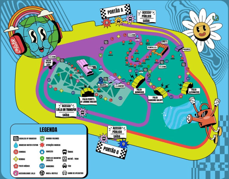 Falta um mês para o Lollapalooza Brasil
