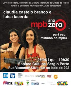 Claudia Castelo Branco e Luisa Lacerda