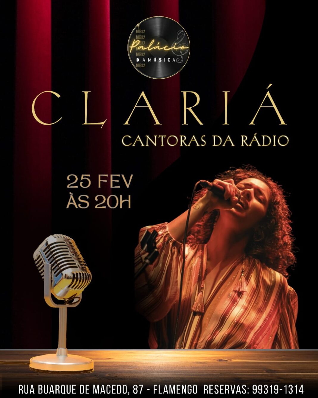 Clariá Revitaliza a MPB com 