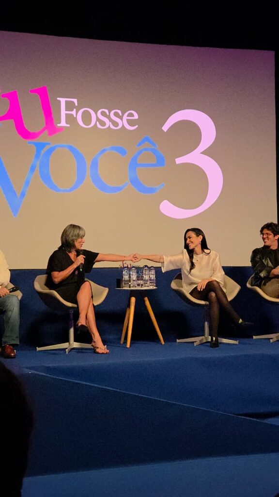 Mãe e filha também fora das telas, Glória e Cleo integram o elenco de Se Eu Fosse Você 3.